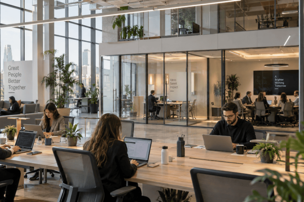 Espacios de trabajo flexibles y gestión estratégica del talento híbrido